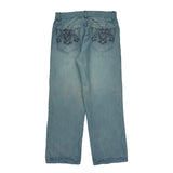 Avirex Jeans - 36W 30L Light Wash Cotton Blend