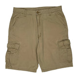Wrangler Cargo Cargo Shorts - 32W 10L Khaki Cotton
