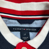 Age 2 Tommy Hilfiger Polo Shirt - 3XS Red Cotton