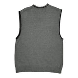 Timberland Sweater Vest - Medium Gray Cotton
