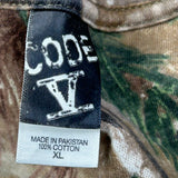 American Petroleum Code Five T-Shirt - XL Camo Cotton