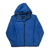 Tommy Hilfiger Windbreaker - Large Blue Polyester