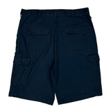Dickies Cargo Shorts - 38W 10L Navy Polyester Blend