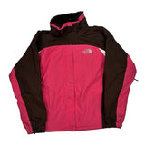 The North Face Contrast Stitch Ski Jacket - Large Brown Polyester