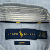 Ralph Lauren Slim Fit Shirt - Medium Blue Cotton