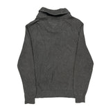 Tommy Hilfiger Sweater - Large Gray Cotton Blend