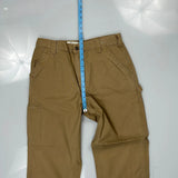 Carhartt Carpenter Pants - 32W 30L Brown Cotton