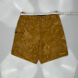Patagonia Graphic Shorts - 31W 7L Brown Nylon