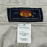 Route 66 Carpenter Shorts - 38W 10L Beige Cotton