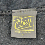 Propaganda No. 89 Obey Sweatshirt - Small Black Cotton