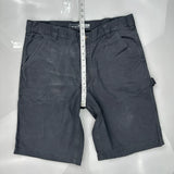 Carhartt Carpenter Shorts - 36W 11L Gray Cotton