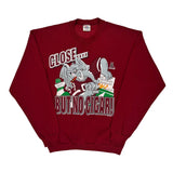 Made In USA Tee Jays 1994 Iron Bowl Champs Sweatshirt - 2XL Red Polyester Blend