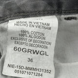 Wrangler Camo Cargo Shorts - 36W 11L Camo Cotton