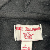 True Religion Hoodie - Large Black Cotton