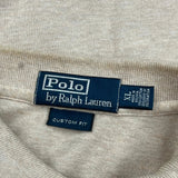 Polo By Ralph Lauren Polo Shirt - XL Beige Cotton