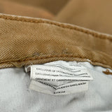 Dickies Double Knee Carpenter Trousers - 32W 30L Brown Cotton