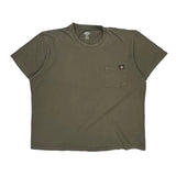 Dickies T-Shirt - 2XL Green Cotton