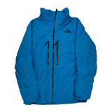 The North Face Ski Jacket - Large Blue Polyester