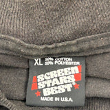 Yuba-Sutter Screen Stars Single Stitch T-Shirt - XL Black Cotton Blend