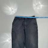 Loose Original Fit Carhartt Carpenter Trousers - 30W 30L Navy Cotton