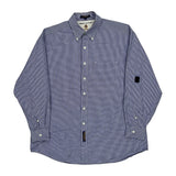 Tommy Hilfiger Checked Shirt - Large Blue Cotton