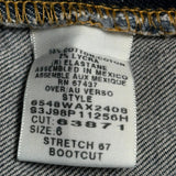 American Eagle Boot Cut Jeans - 30W UK 8 Blue Cotton