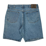 Wrangler Denim Shorts - 34W 9L Blue Denim