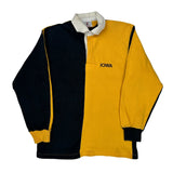 Iowa Barbarian College Rugby Shirt - XL Yellow Cotton