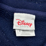 Disney Cartoon Fleece - Medium Navy Cotton