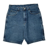 Wrangler Denim Shorts - 34W 9L Blue Denim