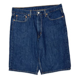 Levis Denim Shorts - 36W 10L Blue Cotton