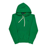 Polo By Ralph Lauren Hoodie - Small Green Cotton