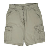 Wrangler Cargo Shorts - 30W 10L Beige Cotton