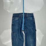 Excel Workwear Carpenter Jeans - 34W 31L Blue Cotton