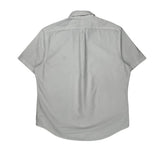 Polo By Ralph Lauren Short Sleeve Shirt - Large White Cotton