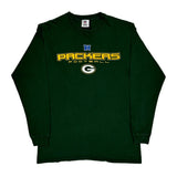 Green Bay Packers Nfl Long Sleeve T-Shirt - Large Green Cotton