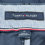 Tommy Hilfiger Chino Shorts - 32W 9L Navy Cotton Blend