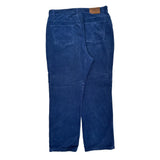 Polo By Ralph Lauren Trousers - 33W 30L Blue Corduroy
