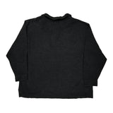 Polo By Ralph Lauren 1/4 Zip - 2XL Black Cotton