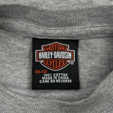 Jamaica Harley Davidson Graphic T-Shirt - Medium Grey Cotton