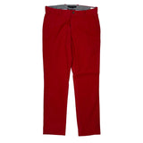 Tommy Hilfiger Chinos - 34W 34L Red Cotton