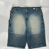 Phat Farm Denim Shorts - 36W 13L Blue Denim