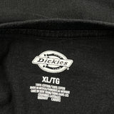 Dickies T-Shirt - XL Black Cotton