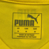 Borussia Dortmund Puma 2018-19 Home Football Shirt - Medium Yellow Polyester