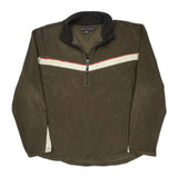 Tommy Hilfiger Striped Fleece - 2XL Red Cotton