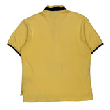 Nautica Polo Shirt - Large Yellow Cotton