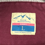 Blue Mountain Jacket - Large Red Cotton