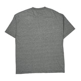 Reebok T-Shirt - Large Grey Cotton Blend