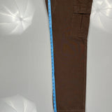 Napapijri Cargo Trousers - 34W 34L Brown Cotton