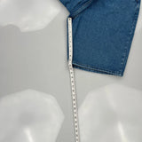 Wrangler Denim Shorts - 34W 10L Blue Cotton